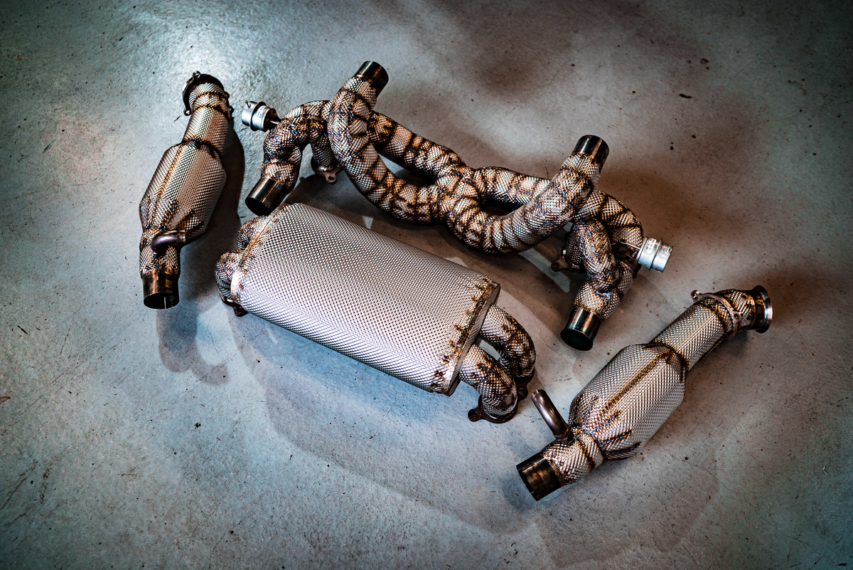 430 SCUDERIA EXHAUST